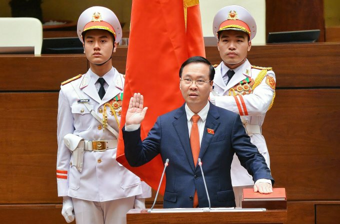 Lãnh đạo các nước chúc mừng Chủ tịch nước Võ Văn Thưởng