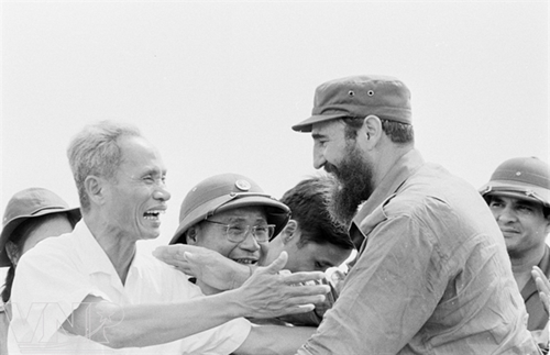 Fidel Castro en Vietnam patrimonio histórico de los vietnamitas